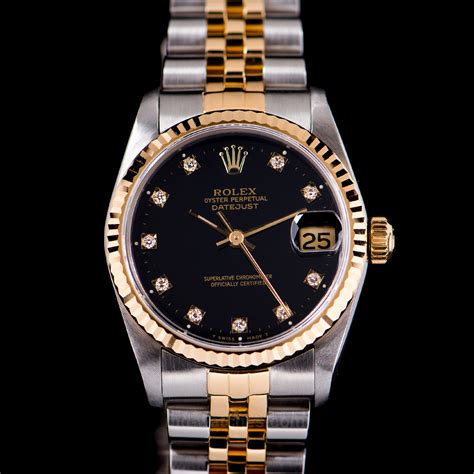 rolex datejust oyster perpetual with diamonds|rolex datejust 31mm diamond bezel.